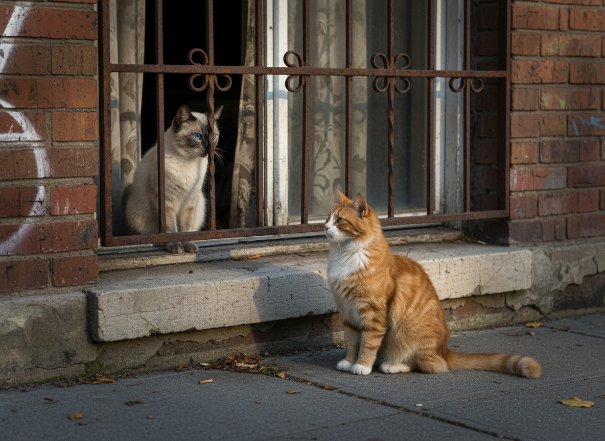 Kurzgeschichte – Katzenaugen